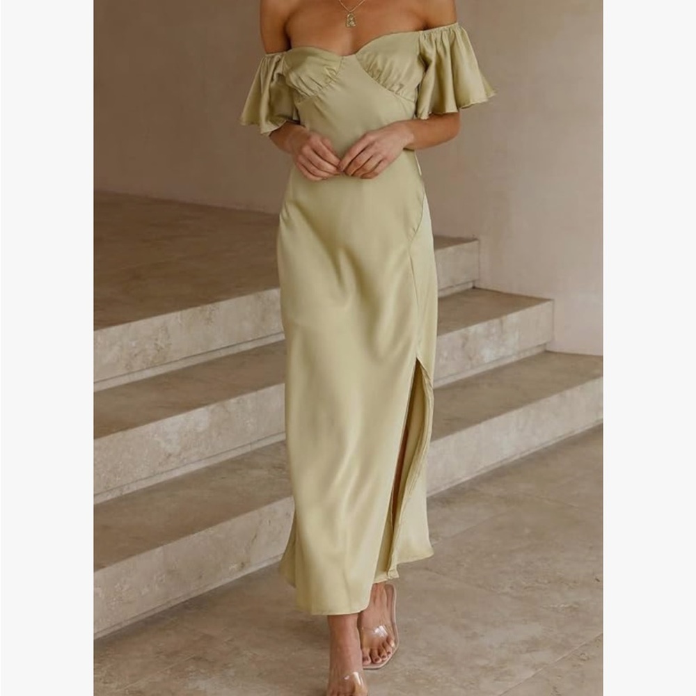 Off-Shoulder Dress maxi dress